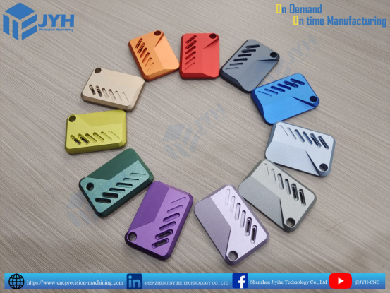 Custom CNC Aluminum Machining with Anodizing Inspection by CMM/Projector Ra 0.8-1.6 Roughness