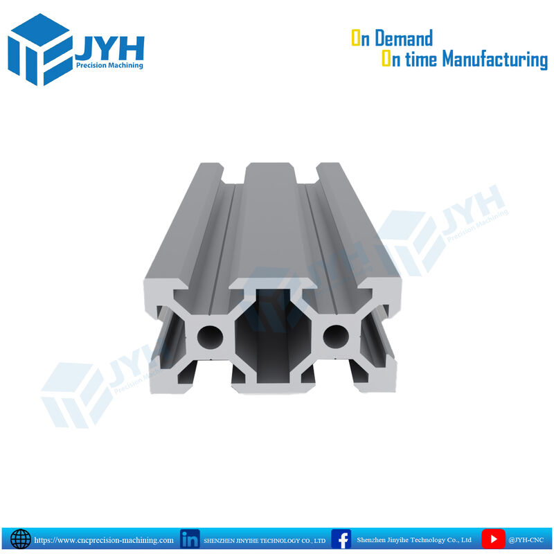 Custom Aluminum Extrusion Parts with High Precision CNC Machining for Lightweight and Strong Components | Custom Design Support