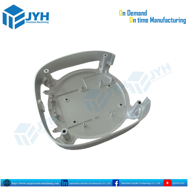 Корпусные детали из белого анодированного алюминия с высокоточной механической обработкой на станках с ЧПУ и коррозионной стойкостью