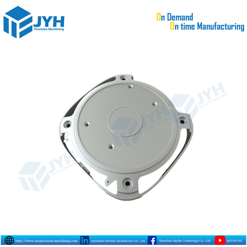 Корпусные детали из белого анодированного алюминия с высокоточной механической обработкой на станках с ЧПУ и коррозионной стойкостью