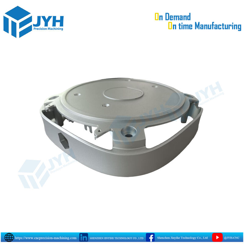 Корпусные детали из белого анодированного алюминия с высокоточной механической обработкой на станках с ЧПУ и коррозионной стойкостью