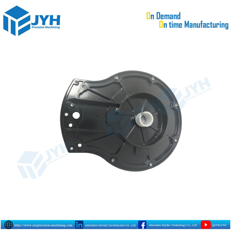 Precision CNC Machined Magnesium Alloy Part with PEO & Cerakote Coating and ±0.005 mm Tolerance