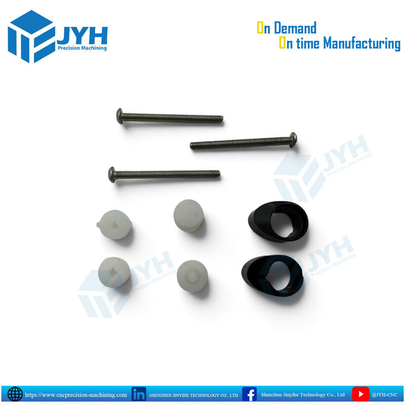 Integrated Metal and Plastic Parts Production with Precision CNC Machining for Prototype to Mass Production
