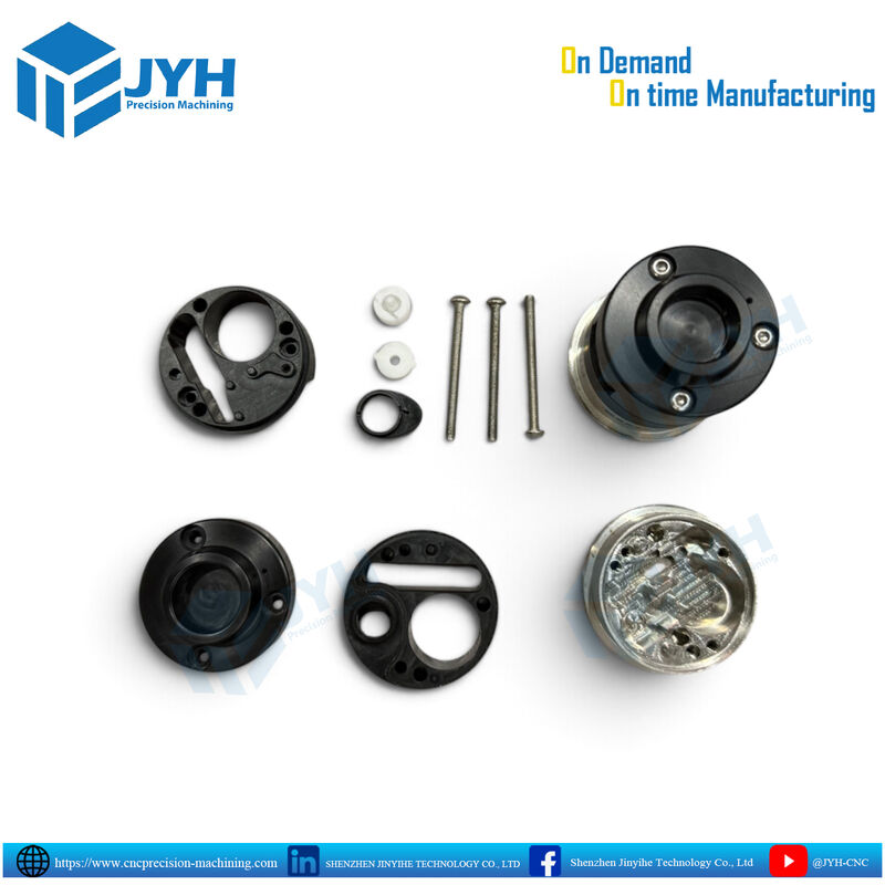 Integrated Metal and Plastic Parts Production with Precision CNC Machining for Prototype to Mass Production
